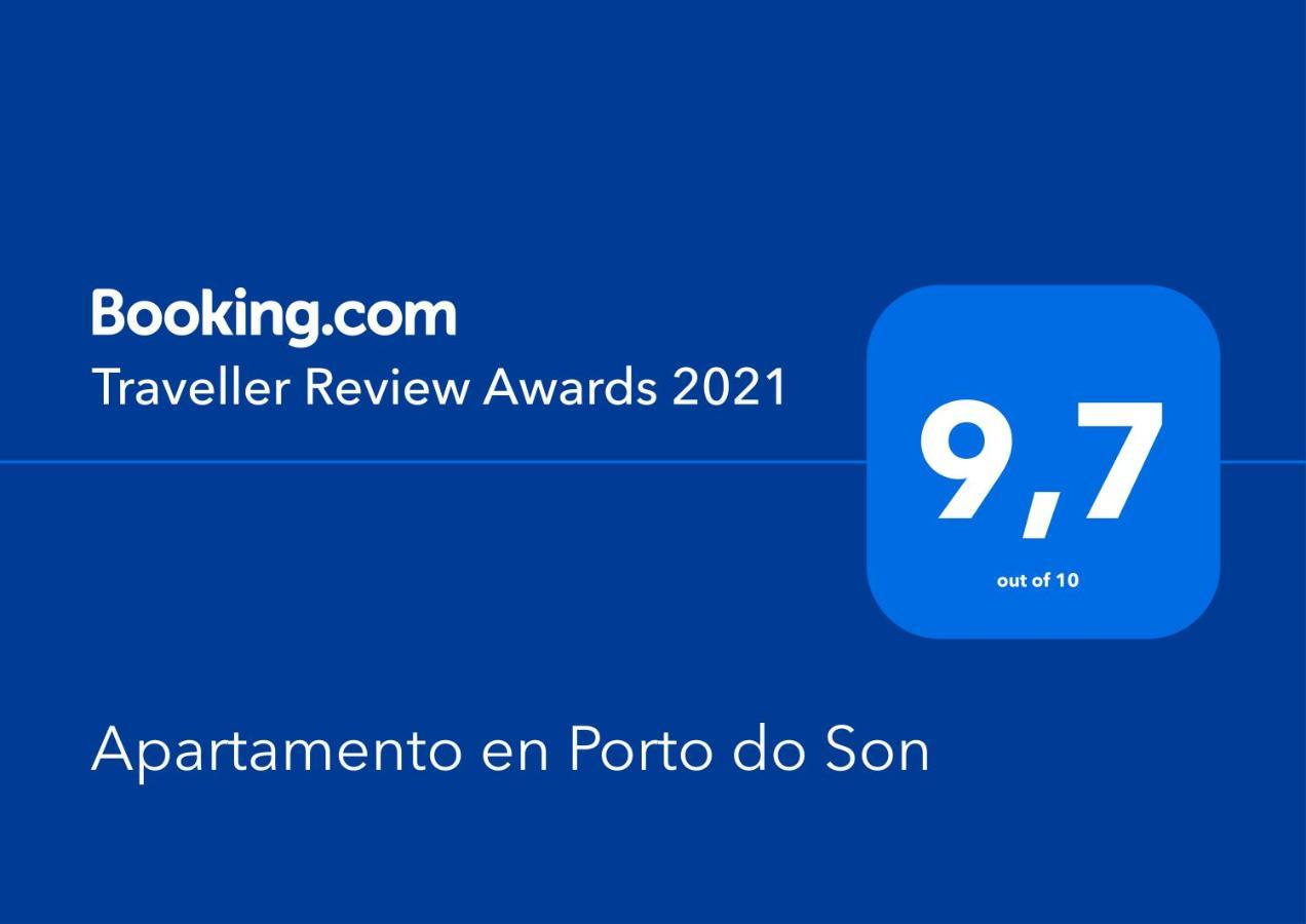 Apartamento En Porto Do Son Con Garaje Eksteriør billede