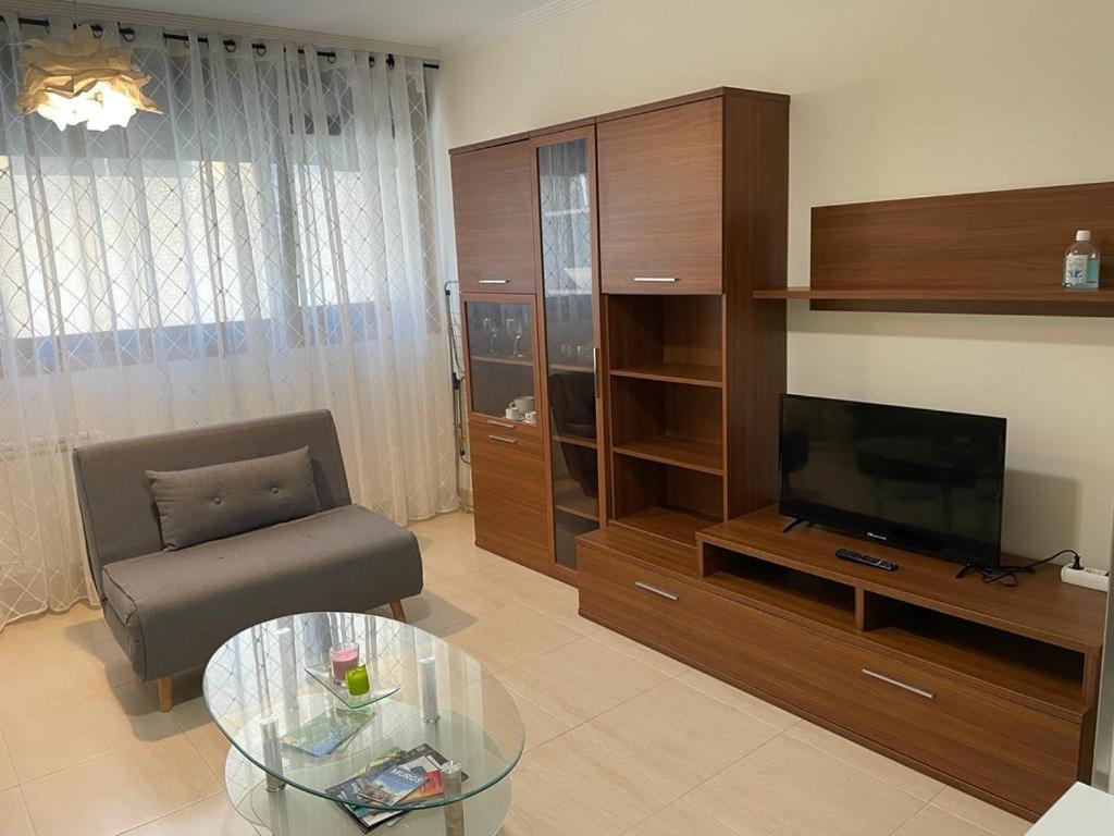 Apartamento En Porto Do Son Con Garaje Eksteriør billede