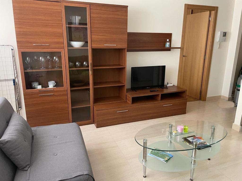 Apartamento En Porto Do Son Con Garaje Eksteriør billede